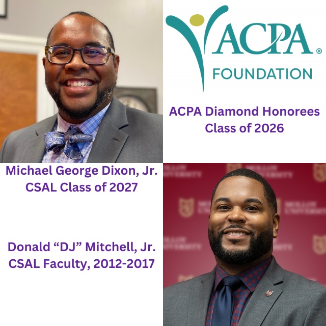 Former CSAL Faculty and Student Nominated as ACPA Diamond Honorees